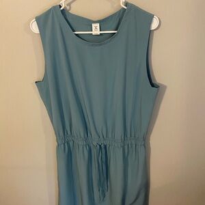 Xersion Light Blue Sleeveless dress.  Size Large